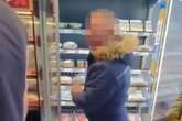 Greggs sandwiches looted by brazen shoplifter but 'at least he shut the fridge'