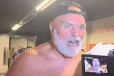 John Fury punches walls and calls out 'worm' ex-champ in topless meltdown
