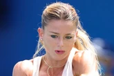 Lingerie model tennis star returns home after 'fleeing for alleged tax evasion'