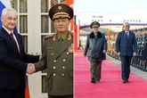 WW3 fears grow as Russians visit North Korea declaring 'we're longtime friends'