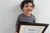 'World's youngest boffin' joins elite IQ club aged just 2 years old - and he's British