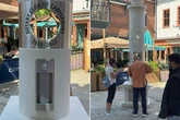 Designer behind 12ft 'phallic-shaped' water fountain costing £150k defends its curves