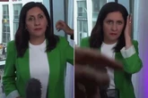 BBC presenter caught off-guard again in awkward Eurovision blunder after rude finger gaffe