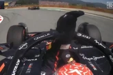 Max Verstappen furiously waves and swears at F1 rival Lando Norris in Spanish GP carnage