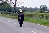 Biker banned for 100mph stunts after his own footage goes viral on Instagram