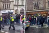 Mob of '100 masked men' cause chaos through Cardiff city centre before football clash