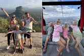 'I took my four young kids to countries with high terrorism alerts - but it felt safe'