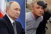 Putin pardons jailed 'war hero' who fed rape victims to dogs after mincing their bodies