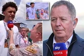 Martin Brundle in F1 Miami GP grid walk embarrassment over 'NFL star'