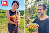 'I've gone from the glitz and glamour of Strictly Come Dancing to farming chickens'