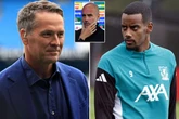 Michael Owen disagrees with Pep Guardiola on Alexander Isak before Liverpool vs Atletico