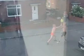 Brawl featuring man in ‘boxers’ ends with two blokes knocking each other out at same time