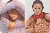 Ashley Graham bares hourglass curves in racy topless shoot as she unveils weight loss