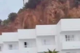 Multiple injured after rock falls down hill of Ibiza hotel as witness screams 'oh my God'