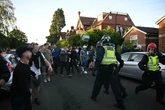 Riot police clash with individuals at Southampton protest over Henry Nowak murder