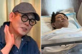 Actor has tumour removed from neck after fans left worried over hospital video