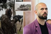Andrew Tate joins Putin's army during mad propaganda trip to promote Russia