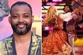 Strictly star JB Gill says cleaning animal poo on his farm helps him prep for show