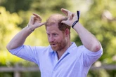 Prince Harry addresses going bald after claiming he's 'not ginger'