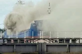 UK city plunged into chaos and 'covered in smoke' after massive blaze erupts