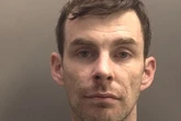 Moment boozed-up dad ploughs car into pub as drinker clutching pint dives for cover