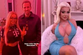 Harry Kane celebrates Bayern win with racy rapper who loves sharing see-through snaps