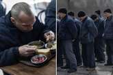 Russian prisoners of war are fattened up as they say 'this is the best food we've eaten'