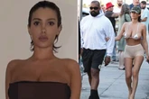 Bianca Censori's curves spill over micro bikini with barely-there nipple covers