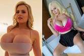 Model with M-cup boobs thrills fans as transforms into 'blonde bimbo Barbie'