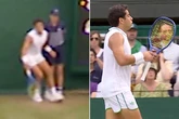 Wimbledon star clatters ball kid and erupts at umpire - 'I destroy him'