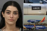 Woman 'hijacks own Uber' before flight as driver was 'going too slow' to airport