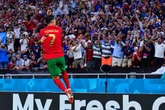 Cristiano Ronaldo pelted with objects after scoring crucial Portugal Euro 2020 goal