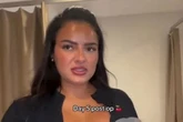 Love Island star shows off result of boob job just five days after going under the knife