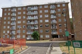 Man dies after fall in 'council estate balcony collapse' as piece of glass 'gave way'