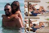 Andy Carroll takes scorching bikini WAG on beach holiday while divorcing his wife