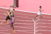 Athlete wins 400m hurdles race despite penis falling out of tiny shorts after going commando