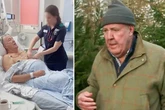 Jeremy Clarkson gasps for breath after defying doctors following heart scare