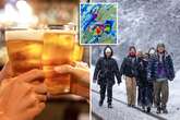 New Year's Eve boozers set to get trapped in snowstorm as map shows where chaos will hit