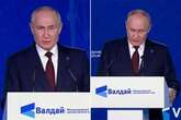 Vladimir Putin claims word leaders keep calling to ask 'why should we be scared of you'