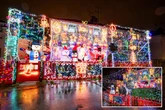 Dad decorates home with 70,000 Christmas lights – and is hit with huge bill