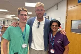 Freddie Flintoff praises NHS heroes for saving him after his 'lowest' moment