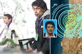 Massive earthquake captured on live TV as hosts scramble in fear and interview cut short