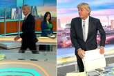 Good Morning Britain's Richard Madeley walks out of ITV studio live on air as show halted