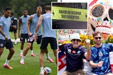Kick-off at risk for England World Cup match as 'killer storm' rages causing 'pitch ban'