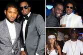 Stars linked to P Diddy – Justin Bieber, JLo, Jay-Z, Usher and Khloe Kardashian