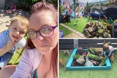 Mum saves more than £4k on epic 'Dinoland' garden for son using Facebook bargains