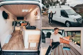 Man converts simple white van into stunning Moroccan-inspired staycation vehicle