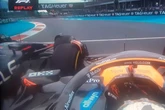 Max Verstappen and Lando Norris make contact in chaotic Miami GP opening lap