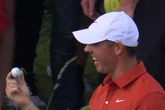 Rory McIlroy left astonished after hitting two balls in one shot at The Open