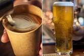 Get the beers in as exact year buying a coffee is more expensive than a pint is revealed